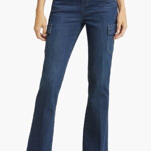 PAIGE Women’s Dion Cargo Trouser Flare Jeans size 32
